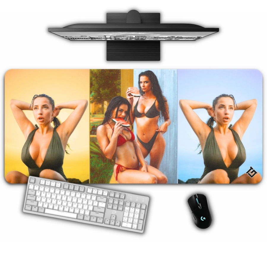 Tapis de Souris Gaming XXL | Latina Gros Seins | TAPIS-GAMER®