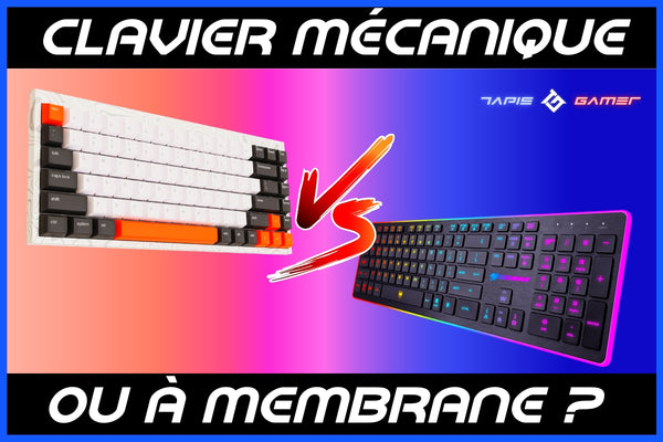 Clavier mécanique, à membrane ou optique ?