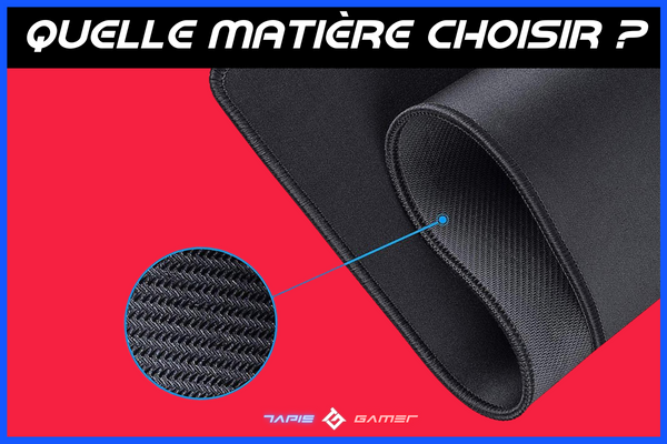 Matière tapis de souris