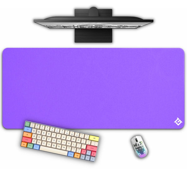 tapis de bureau violet xxl